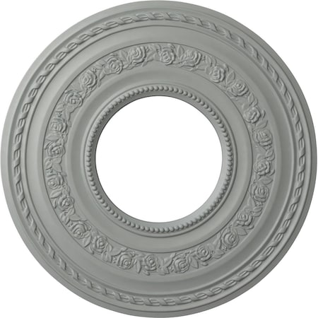 Ekena Millwork Anthony Ceiling Medallion (Canopies up to 11 5/8"), 29 3/8"OD x 11 5/8"ID x 1 1/8"P, Primed White CM29AT